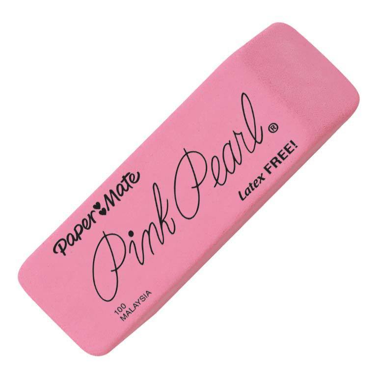 Pink Pearl Eraser by Paper Mate