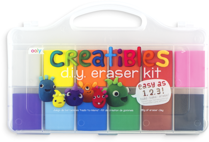 Creatibles Diy Eraser Kit Is A Simple And Complete