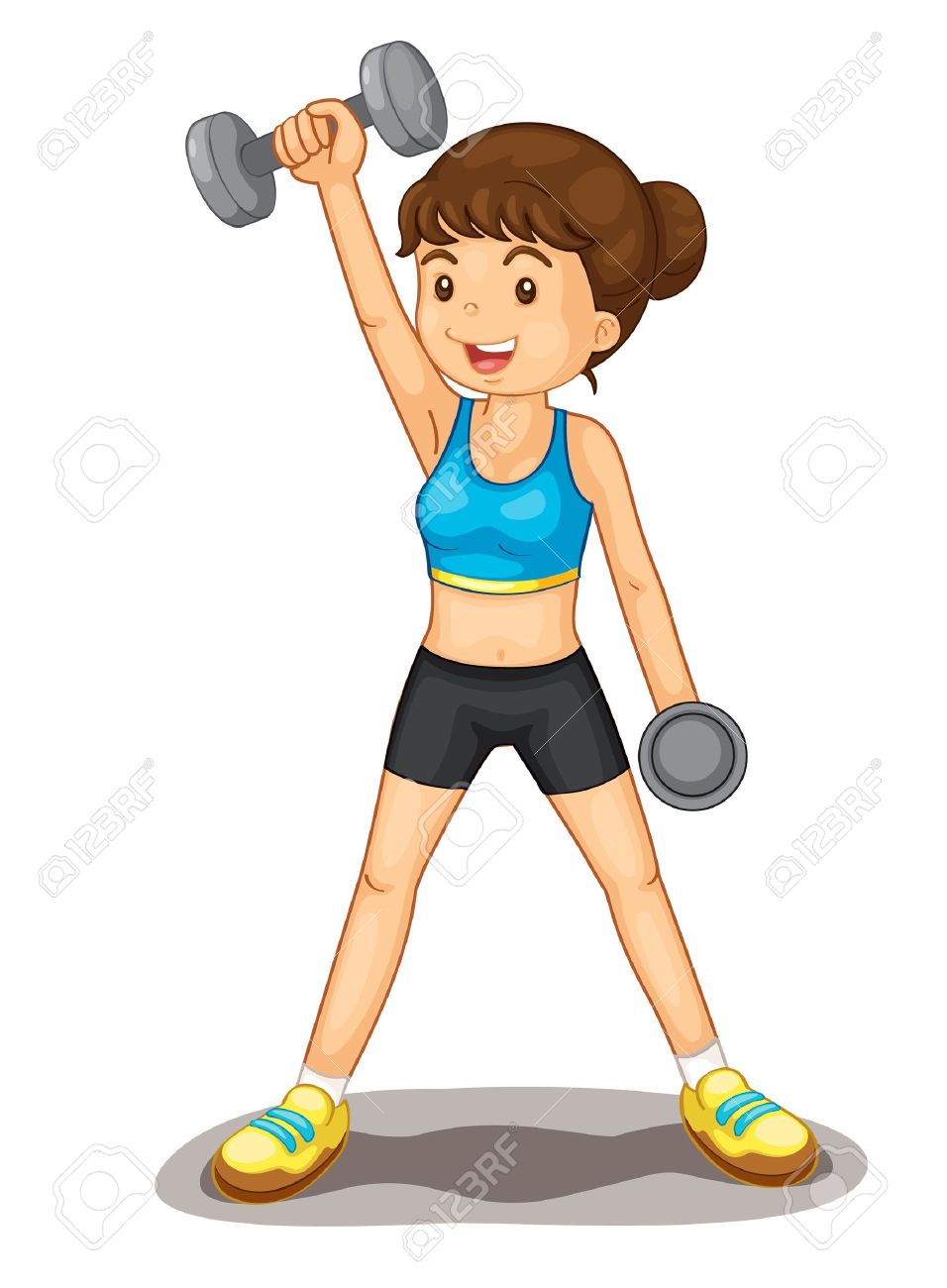 Exercise clipart animated.