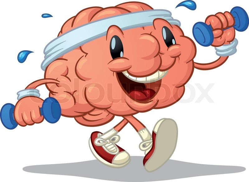 exercise clipart brain