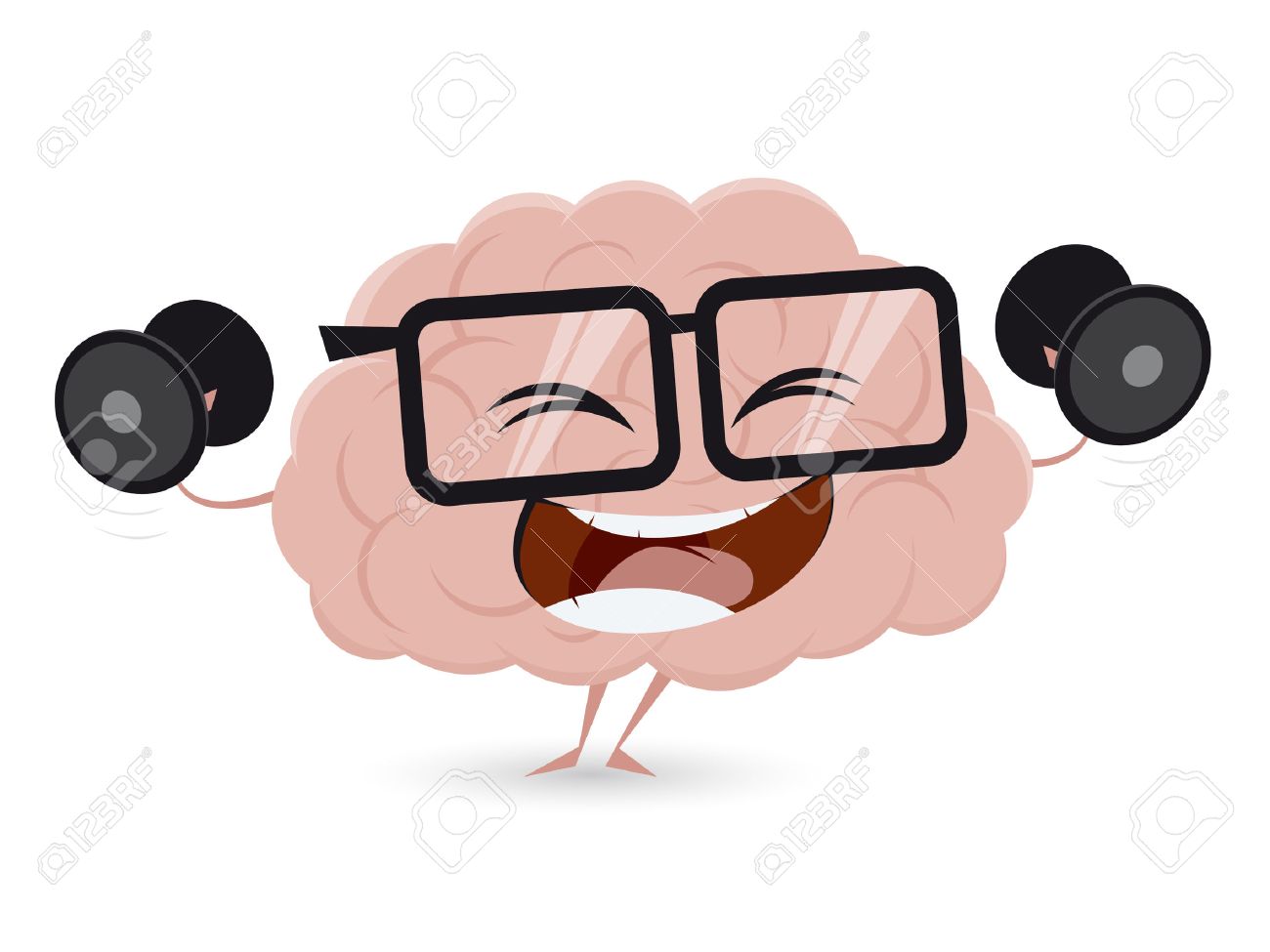 exercise clipart brain