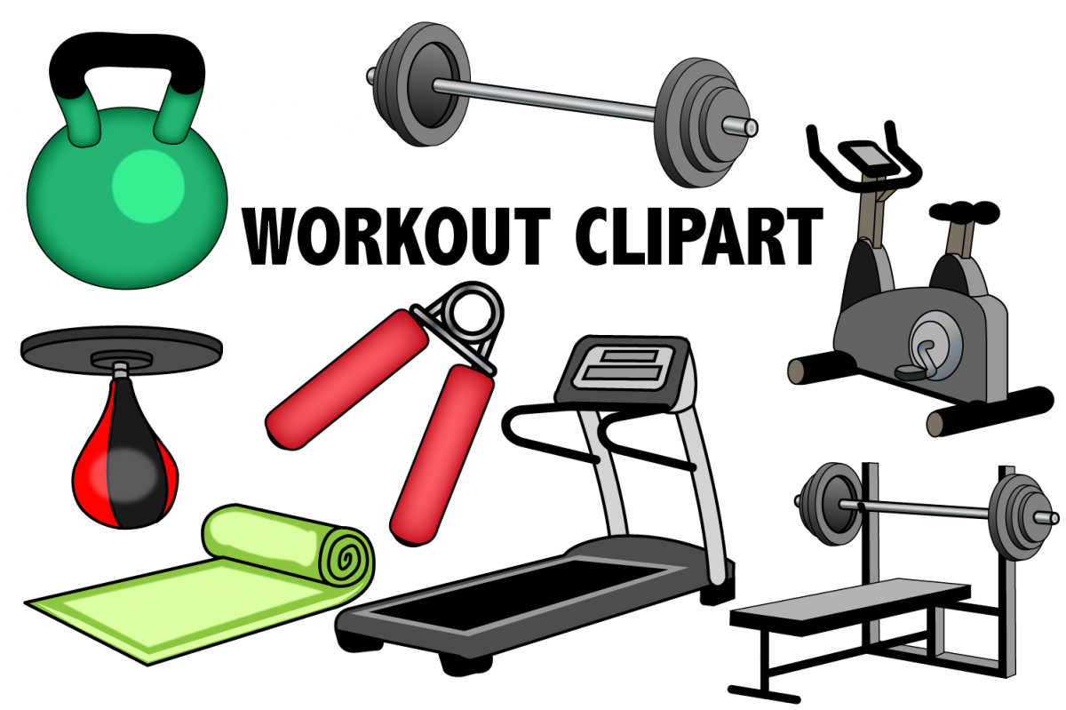 Workout clipart.