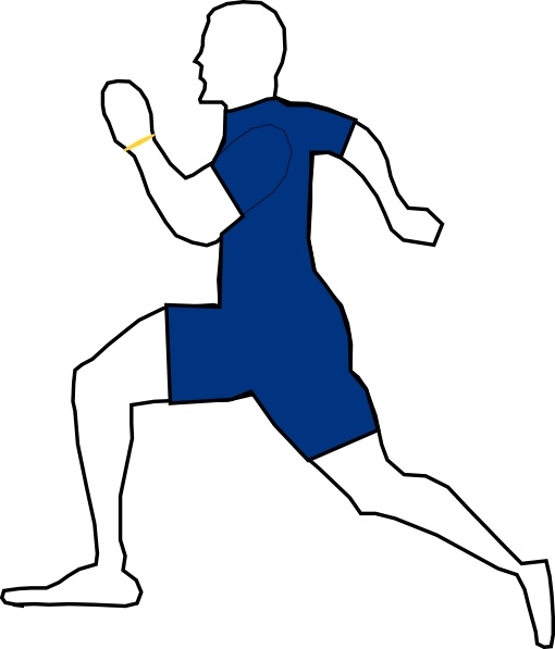 Man Jogging Exercise clip art Free vector in Open office