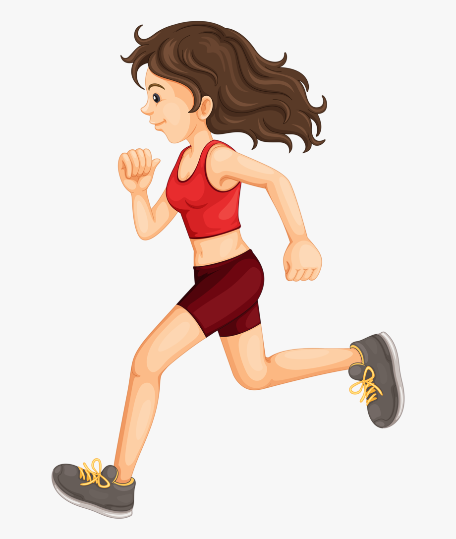 Clipart Girl Exercise