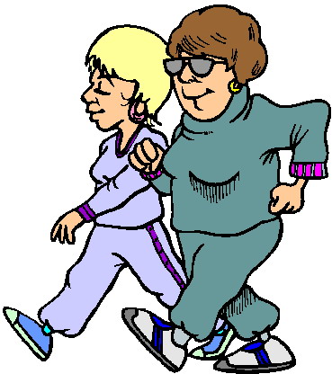 exercise clipart walking