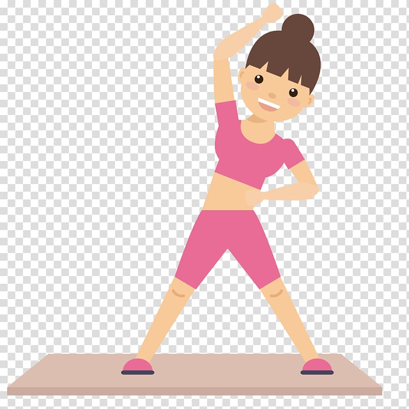 Exercise clipart woman.