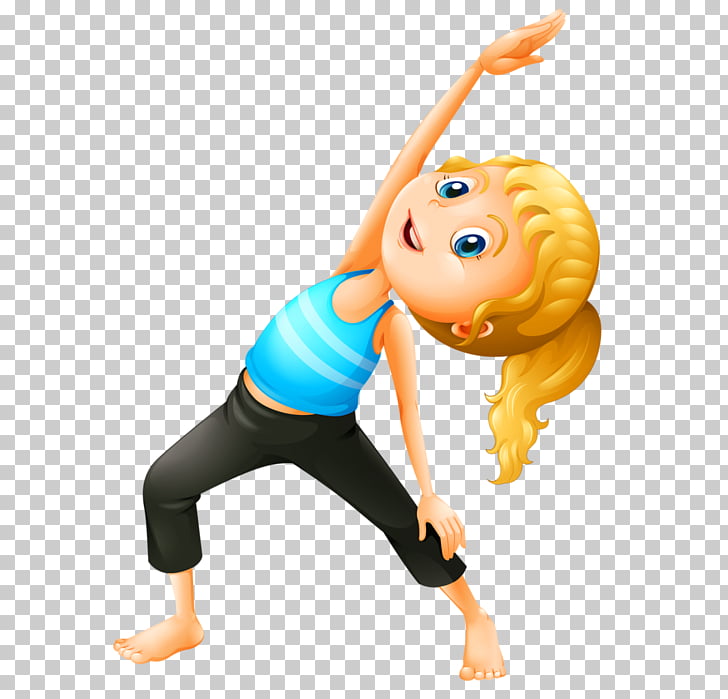 Yoga exercise child.