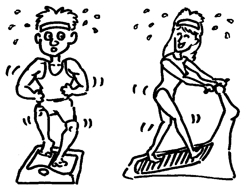 Free Black Exercising Cliparts, Download Free Clip Art, Free