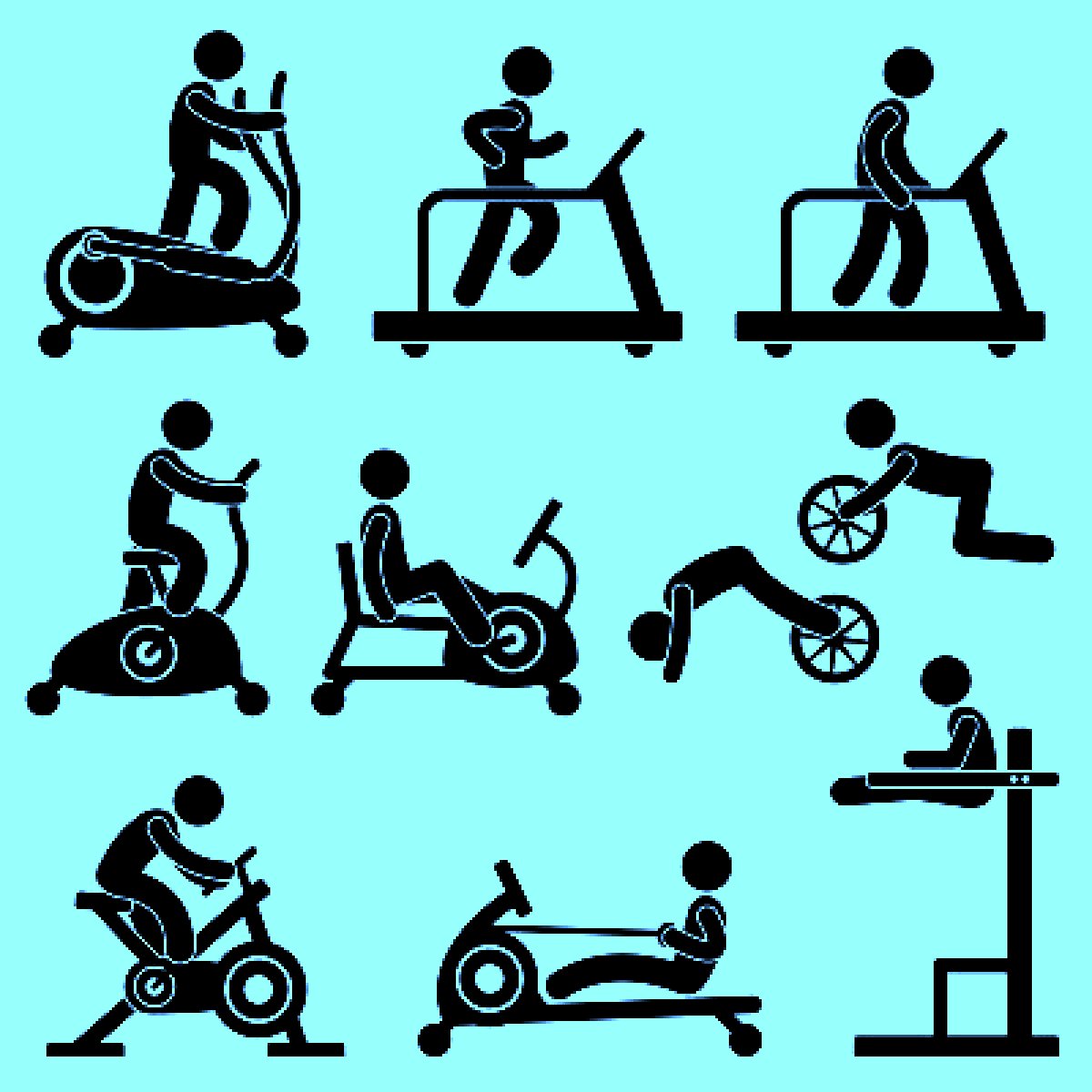 Cardiovascular endurance exercises.