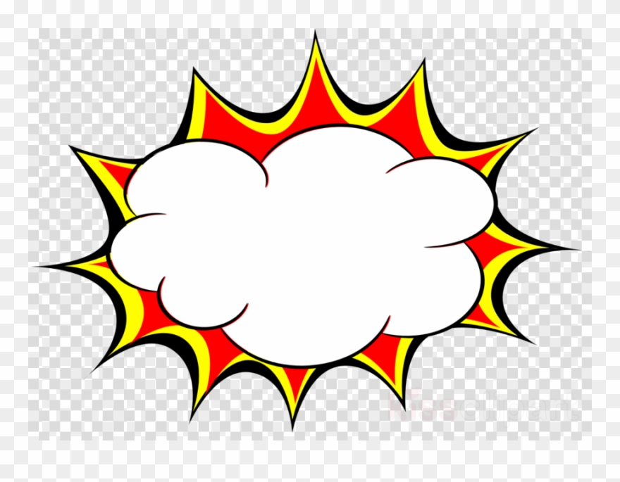 Explosion png clipart.