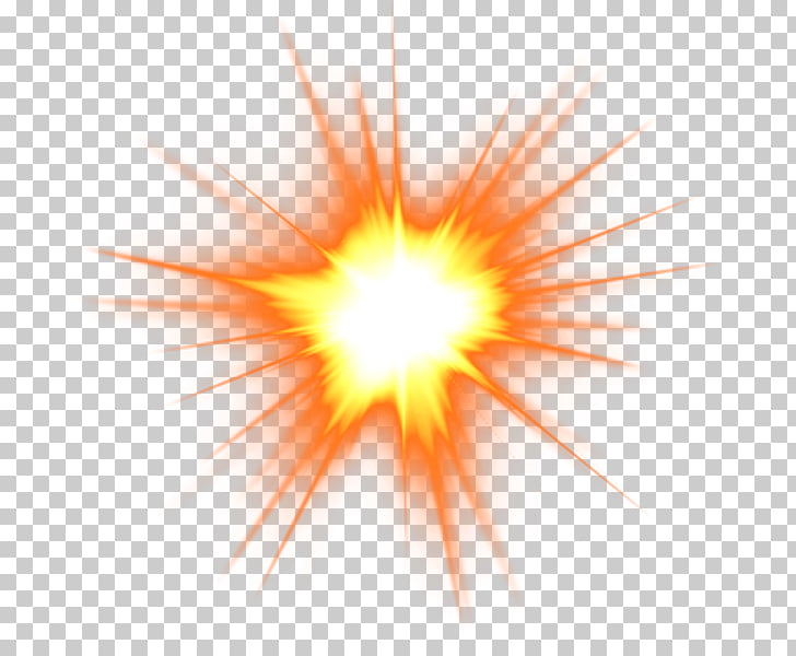 Explosion flame spark.