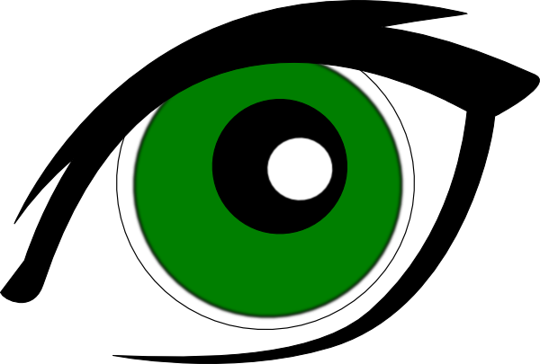 Green Eyes Clip Art at Clker