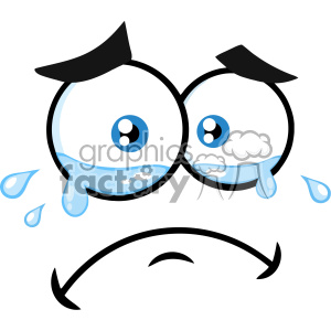 eyes clipart black and white cry