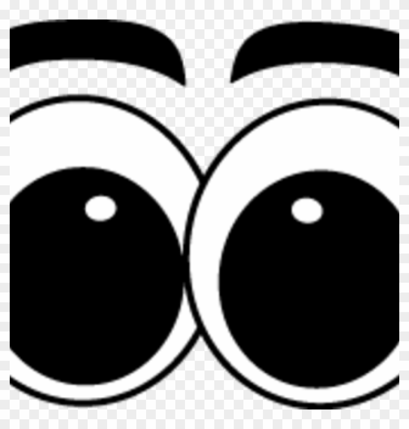 eyes clipart black and white nose