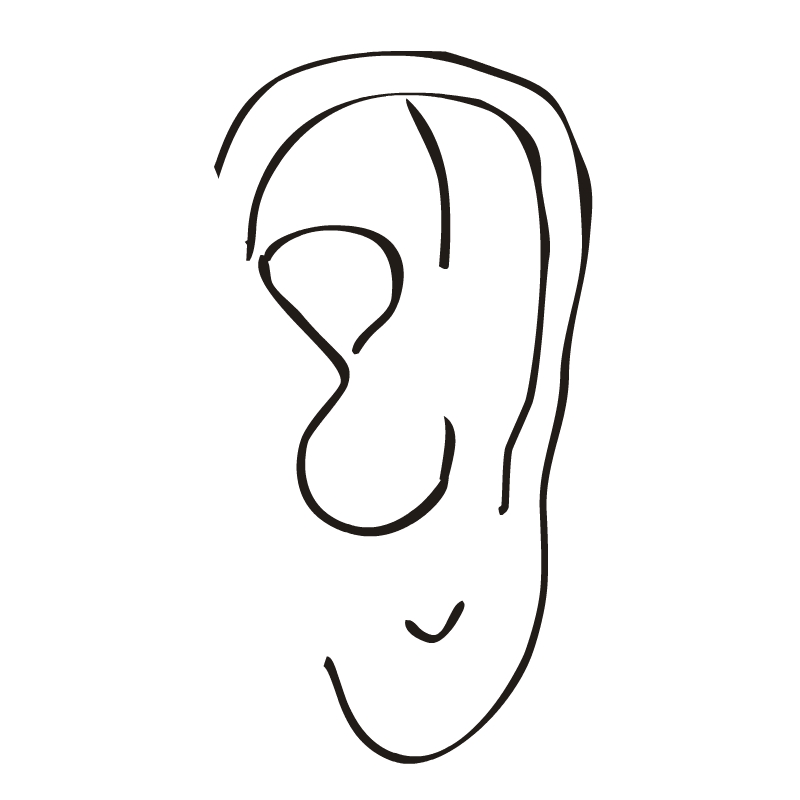 Nose Clipart Black And White