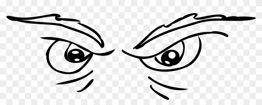 Eyes Evil Angry Look Stare Png Image