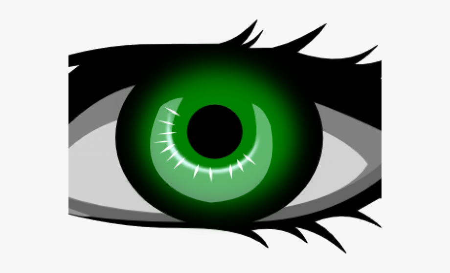 Green Eyes Clipart Cool Eye