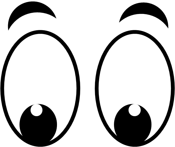 Free Big Cartoon Eyes Clipart Pictures
