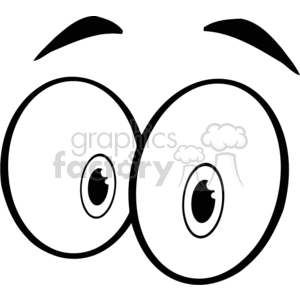 Surprised eyes clipart.