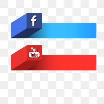 Social Media Youtube Video, Png, Banner Vector, Color PNG