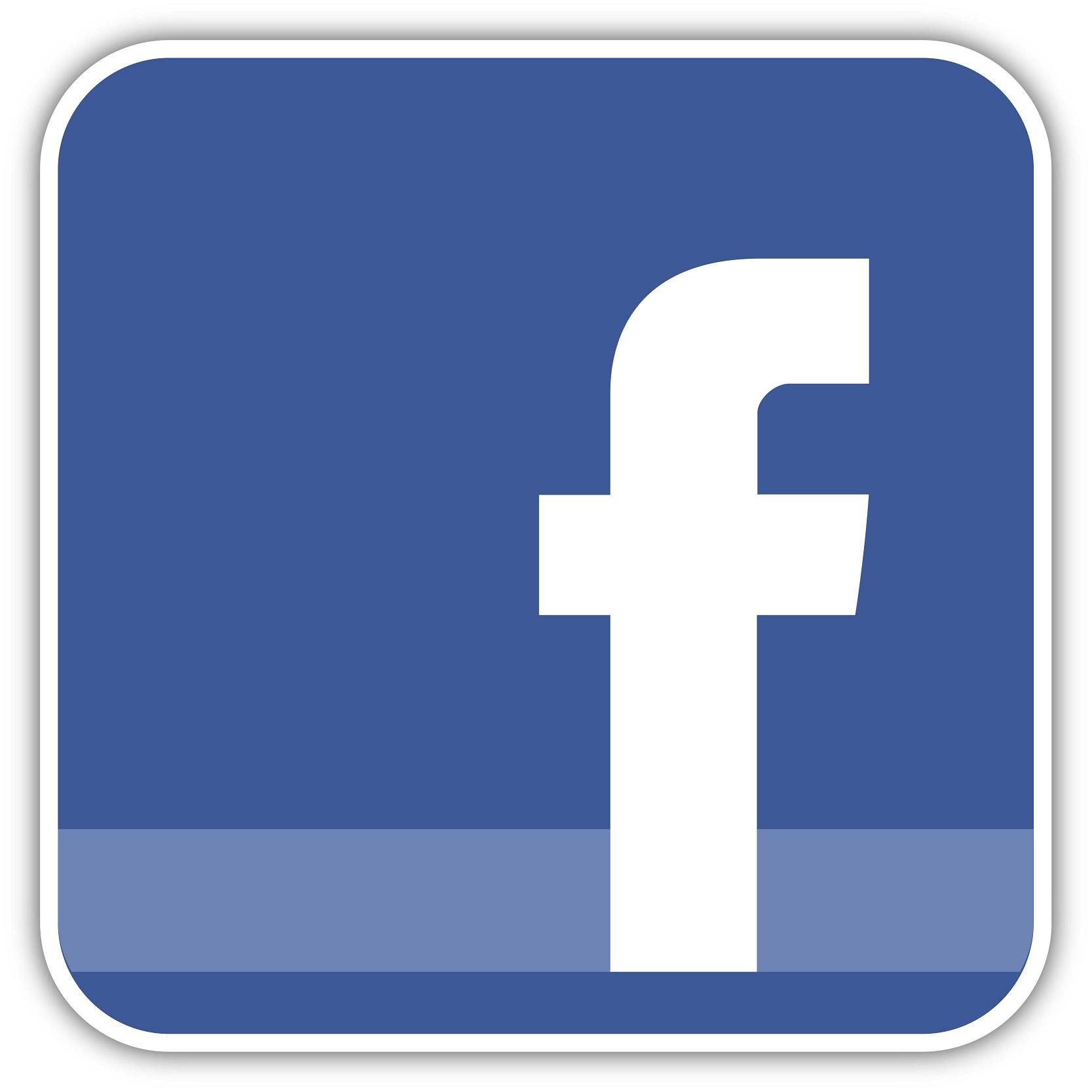 Facebook logo icon.