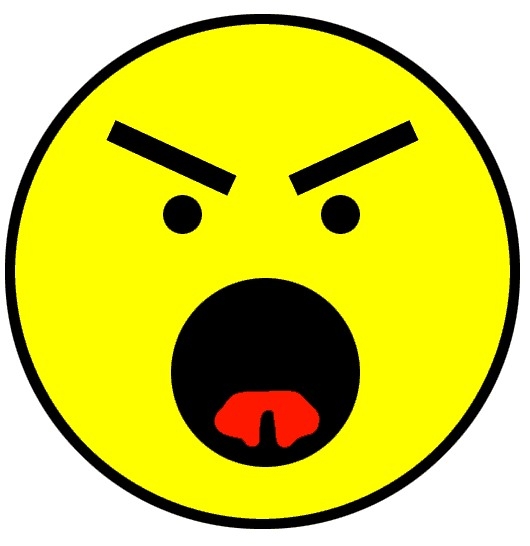Angry Smiley Face Clipart within Angry Smiley Faces Clip Art