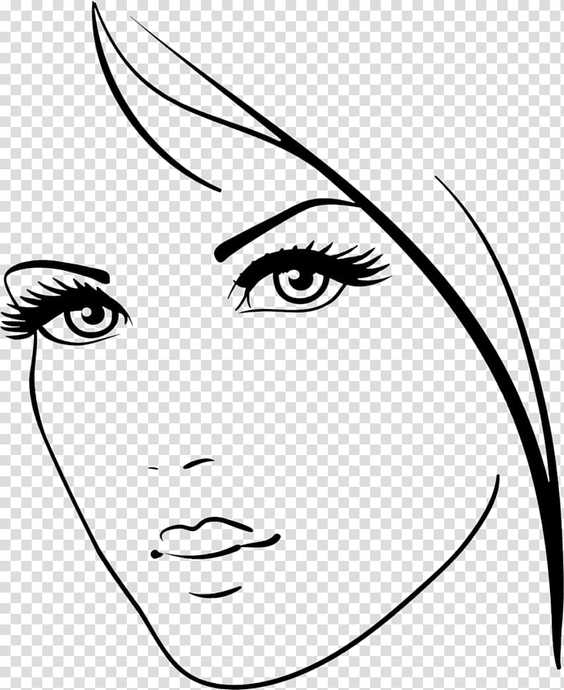 Drawing beauty face.