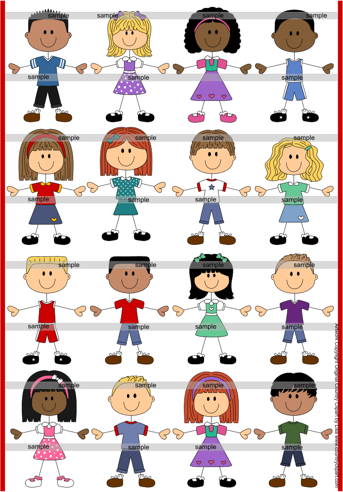 faces clipart free family