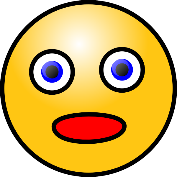 Free Cartoon Surprised Face, Download Free Clip Art, Free