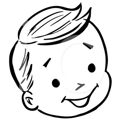 Free Face Clipart Black And White, Download Free Clip Art