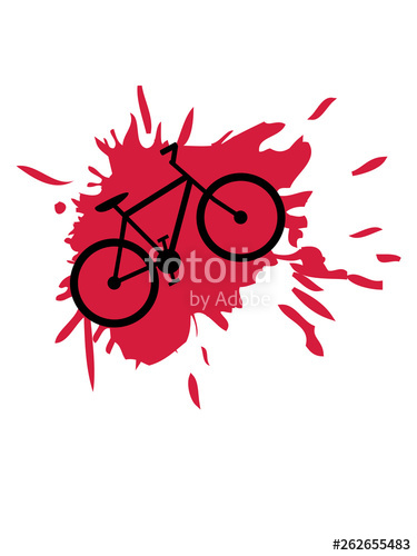 Eis schmelzen graffiti tropfen fahrrad fahren sport bike