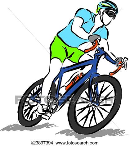 Clipart fahrrad fahren