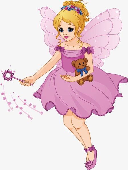 Beautiful Flower Fairy, Flower Fairy, Character, Cartoon PNG