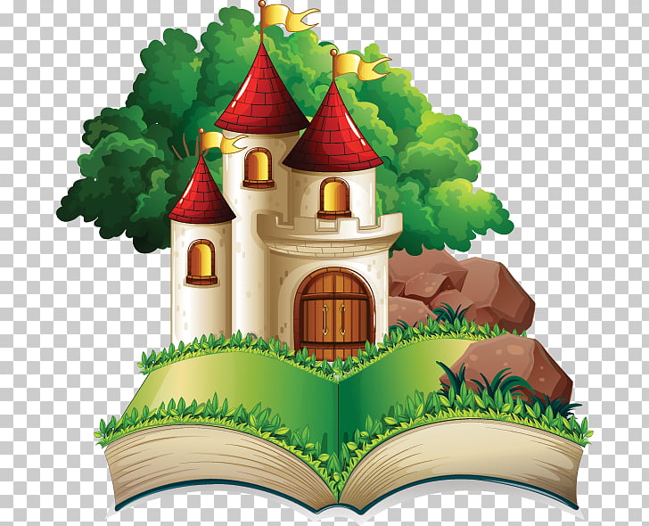 Fairy tale Book , pop up book PNG clipart