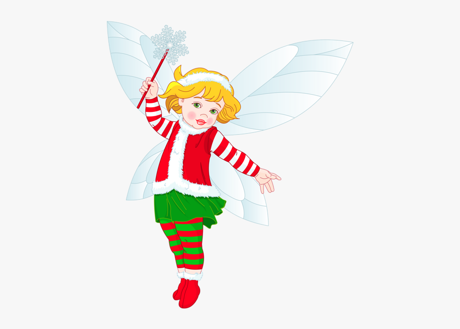Transparent Christmas Elf Clipart