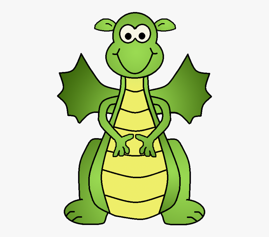 Baby dragon clipart.