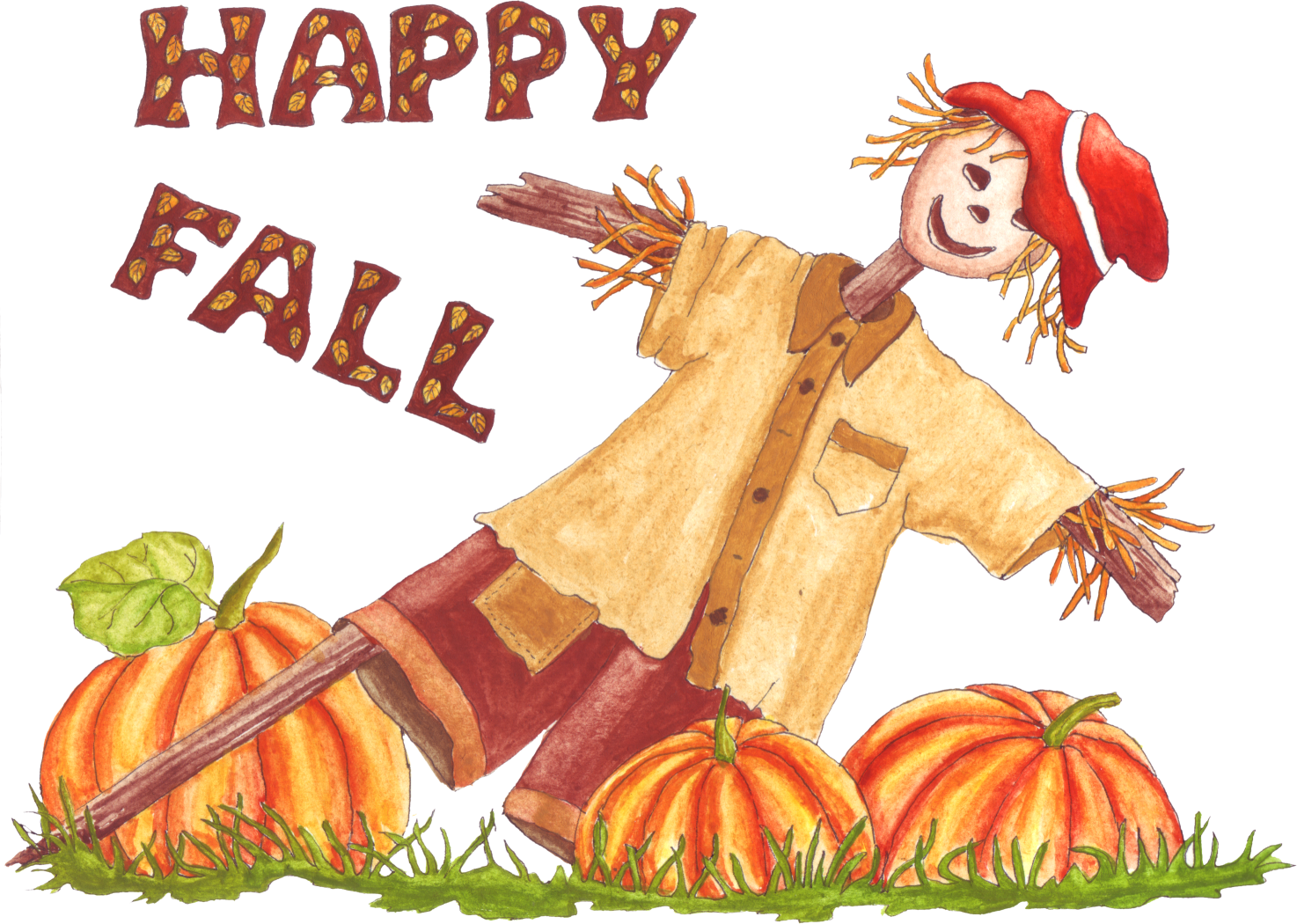 fall clipart first day