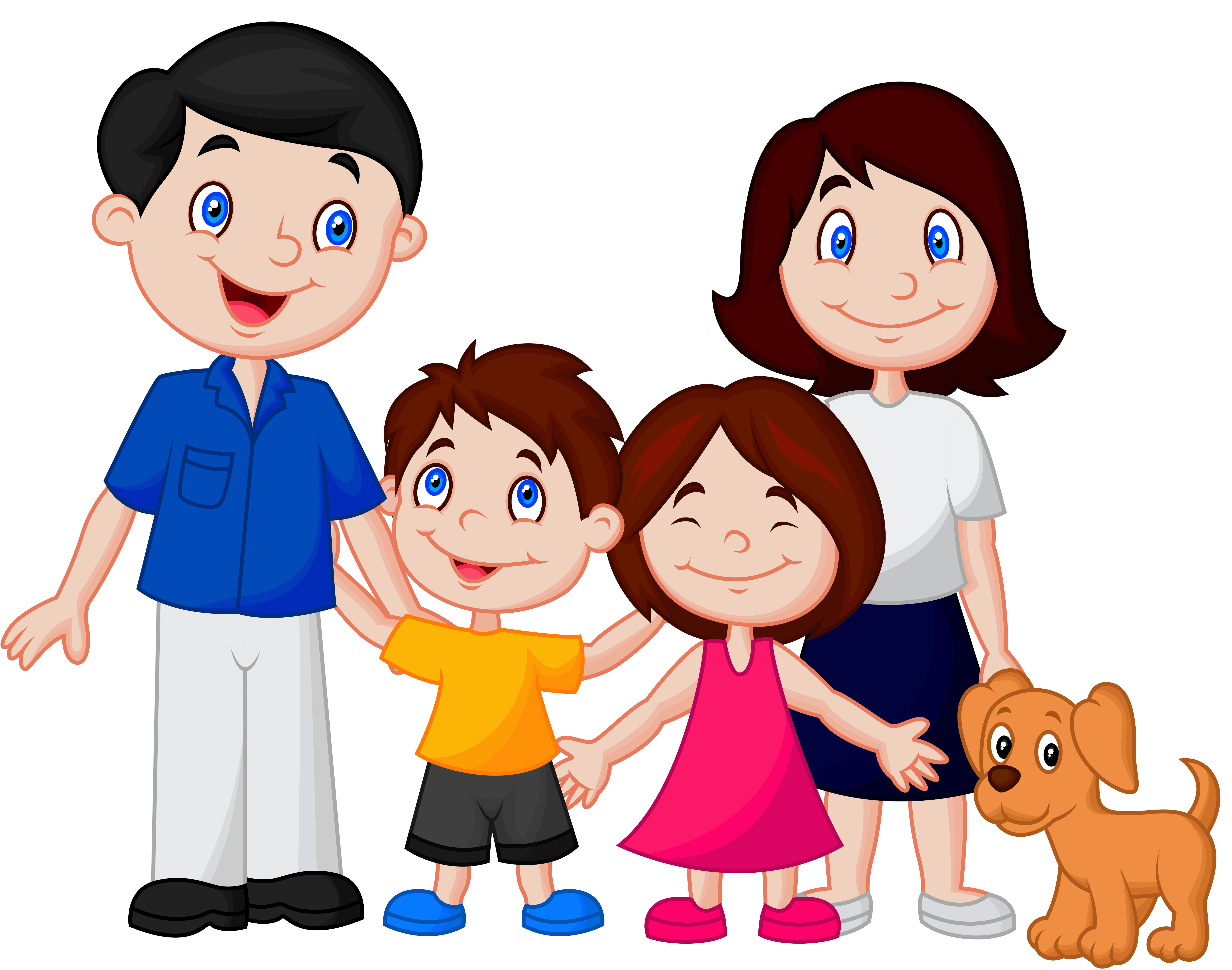 Family Cartoon Clip art