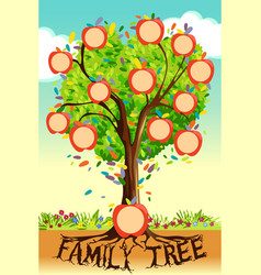 Family tree clipart.