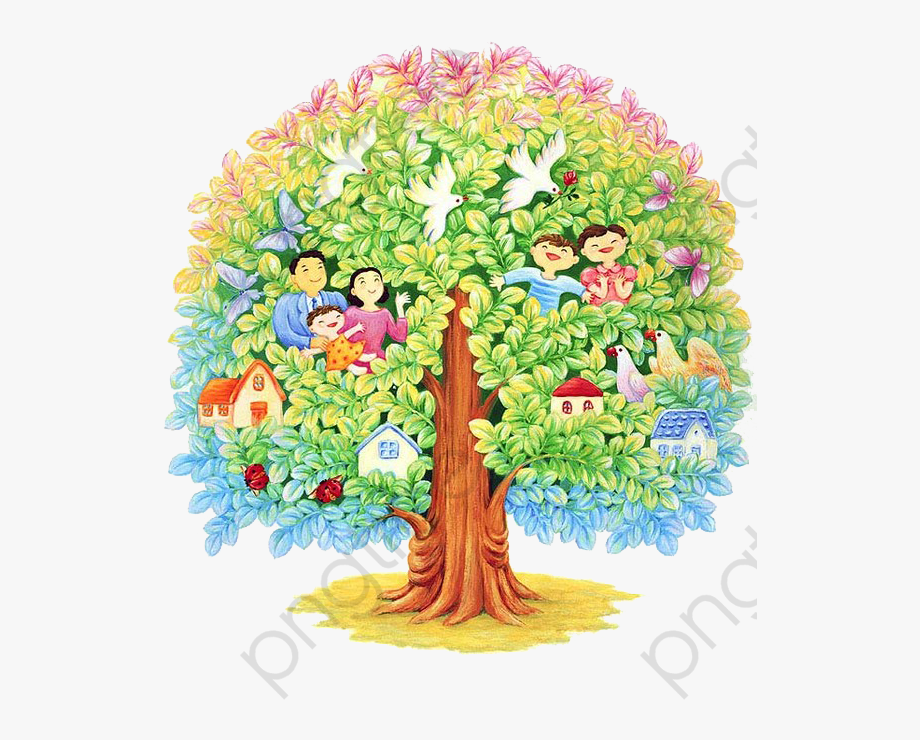 Family Tree Clipart Transparent Background