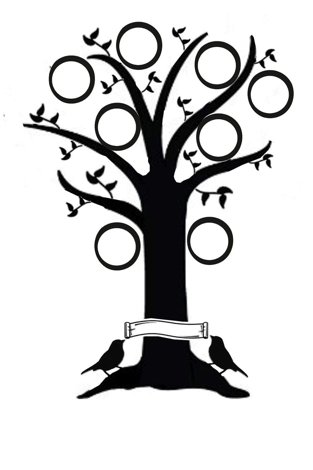 Tree silhouette clip art