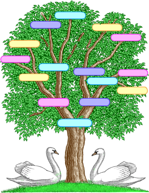Family tree templates.