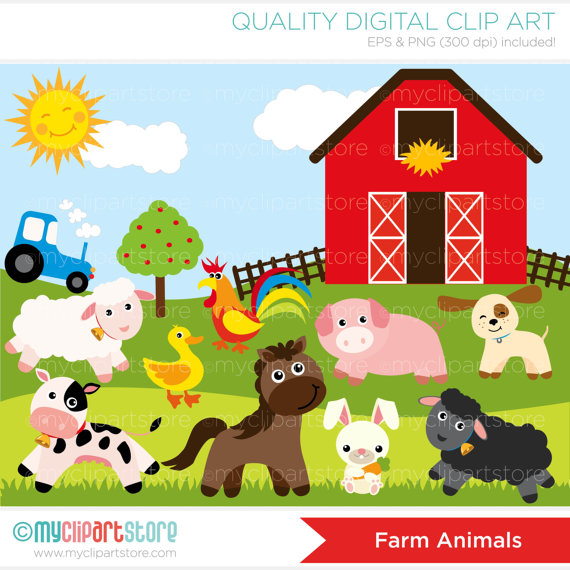 farm clipart preschool