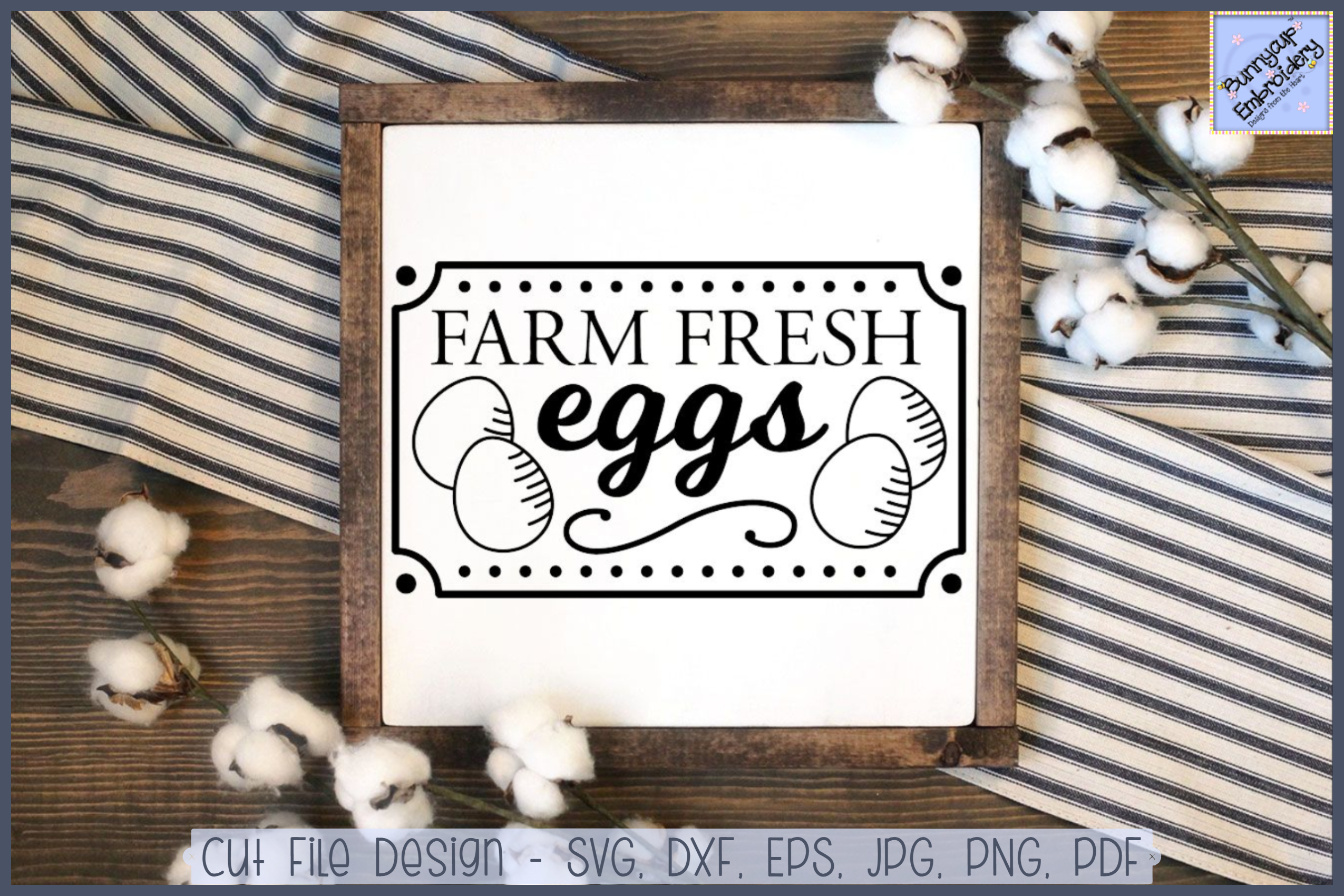 Farmhouse Farm Fresh Eggs