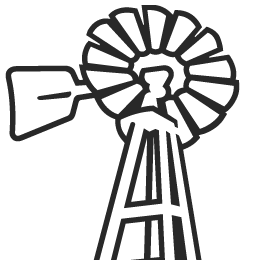 Free windmill cliparts.