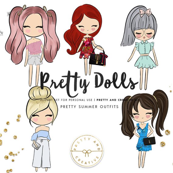 Pretty Dolls Summer Fashion Outfits, Blogger, Girlie, Pretty