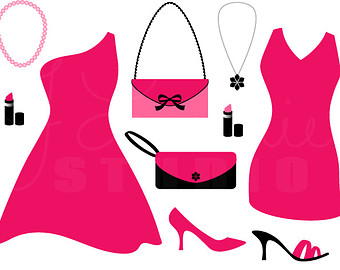 fashion clipart pink