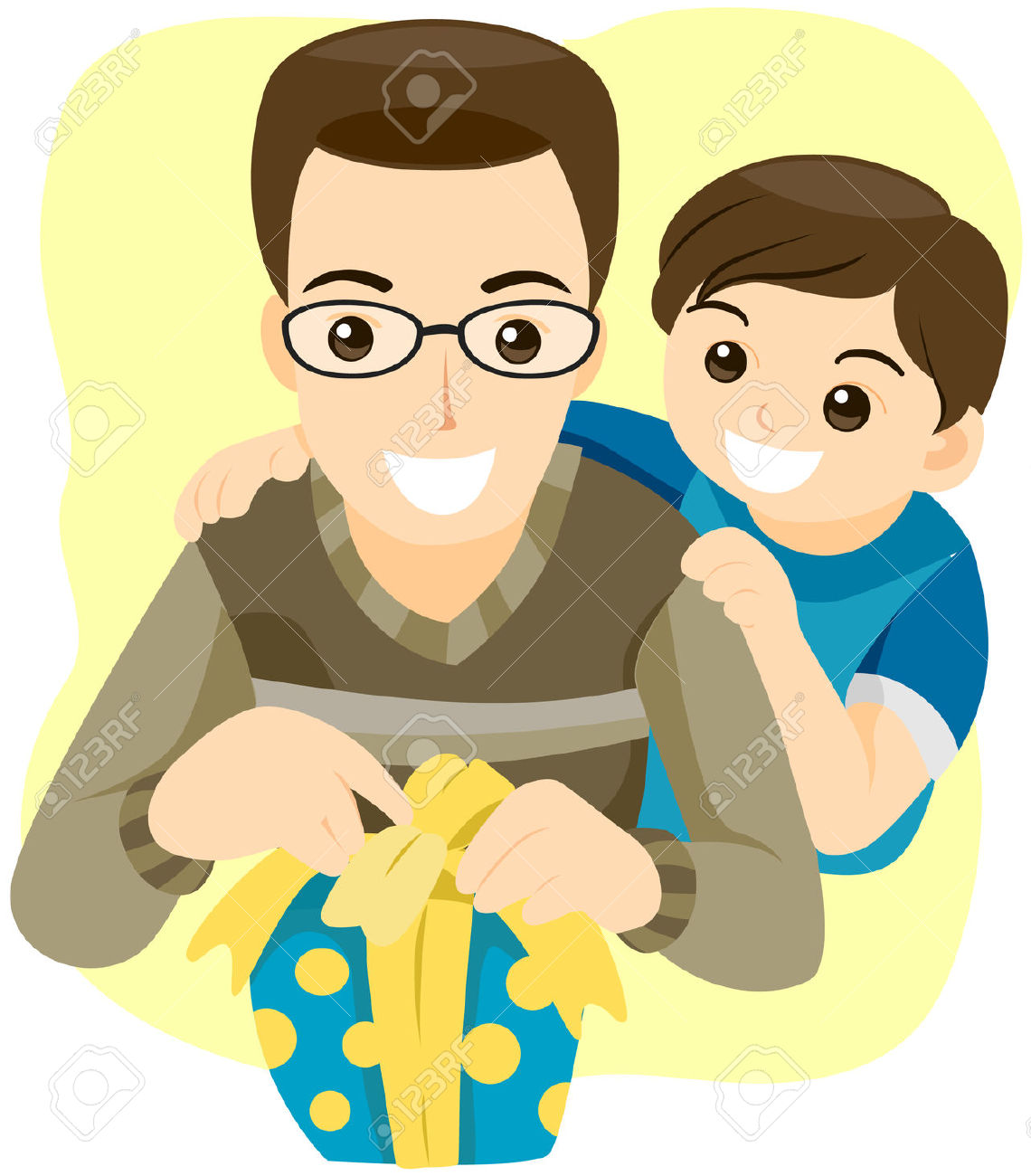 Father, day, clipart