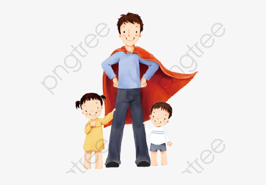 Father And Child Clipart