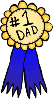 Fathers day clipart.